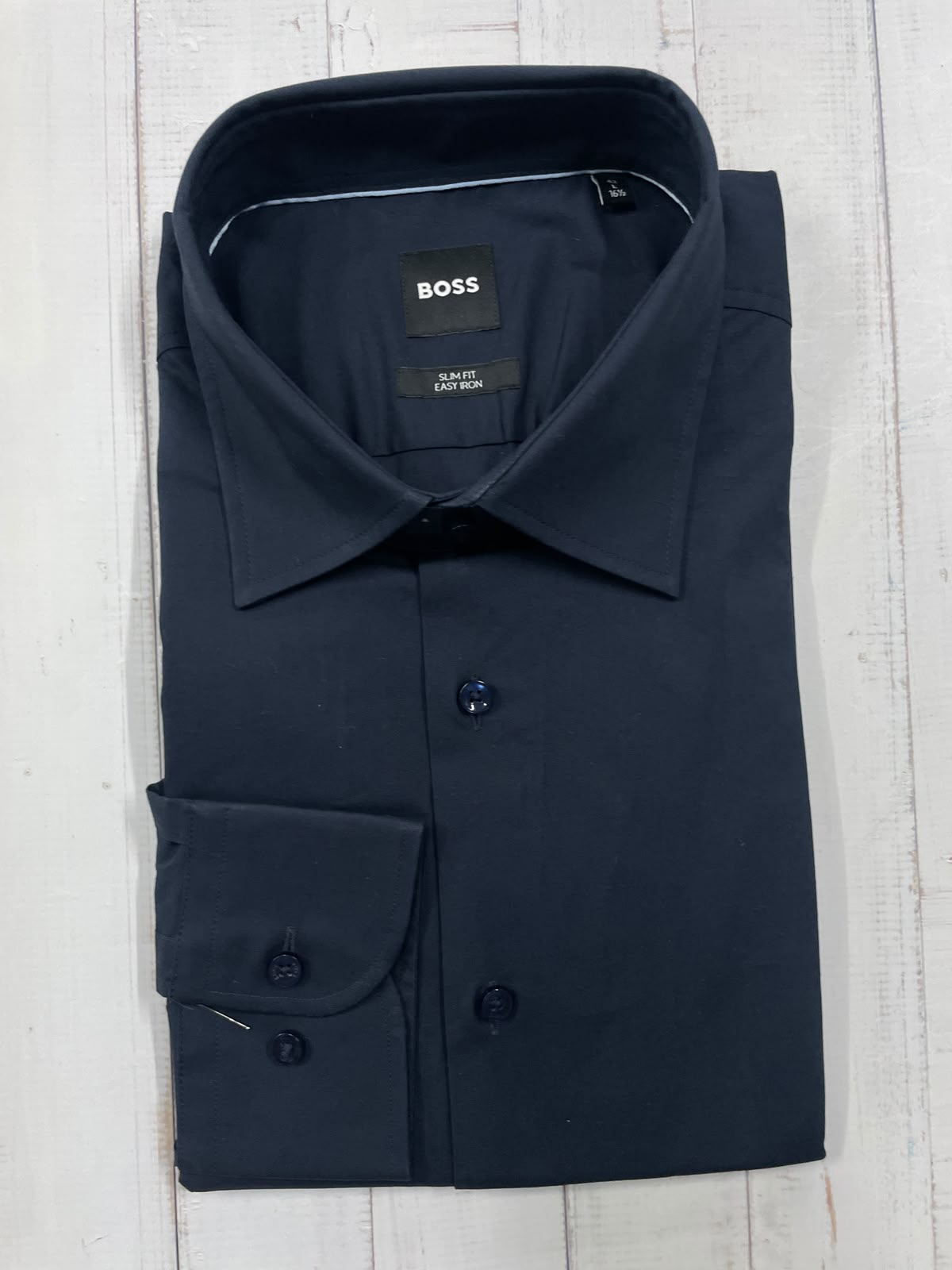 BOSS - Full sleeved slim fit - easy iron shirt