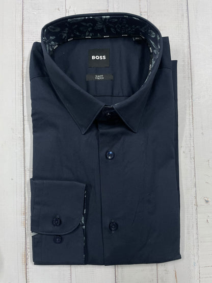 BOSS - Full sleeved slim fit stretch shirt