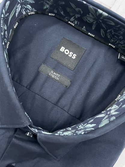BOSS - Full sleeved slim fit stretch shirt