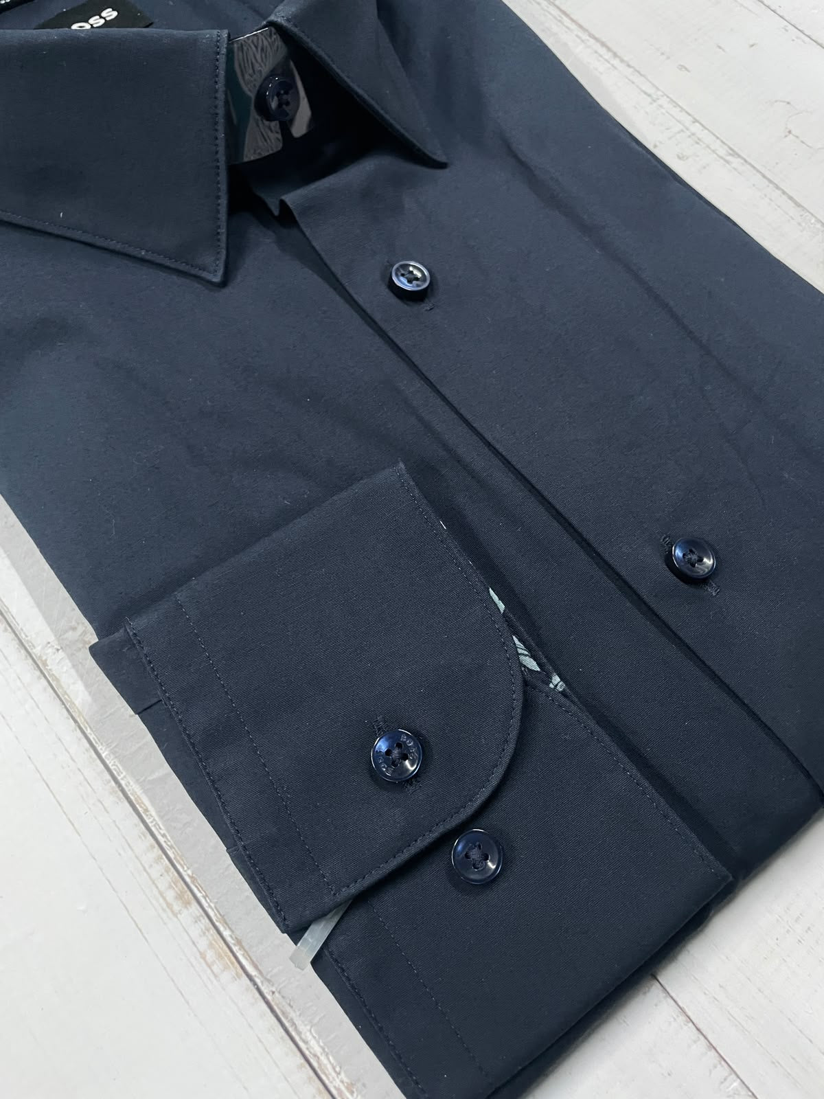 BOSS - Full sleeved slim fit stretch shirt