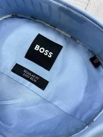BOSS - Full sleeved regular fit shirt - easy iron