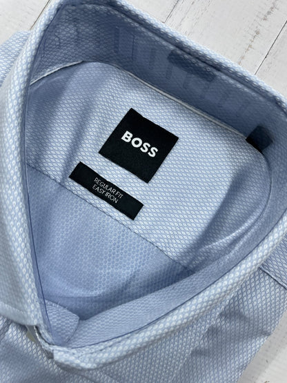 BOSS - Full sleeved regular fit easy iron shirt
