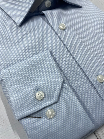 BOSS - Full sleeved regular fit easy iron shirt