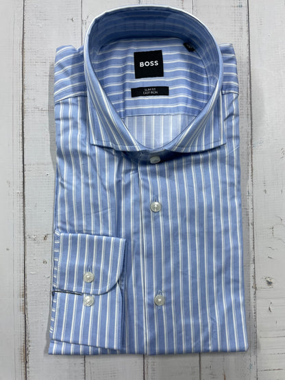 BOSS - Full sleeved slim fit shirt - easy iron