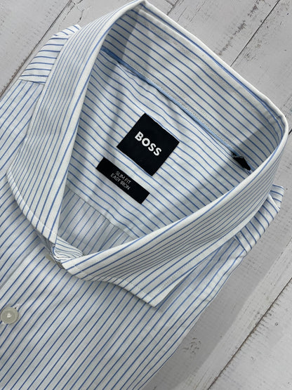 BOSS - Full sleeved SLIM fit shirt - easy iron
