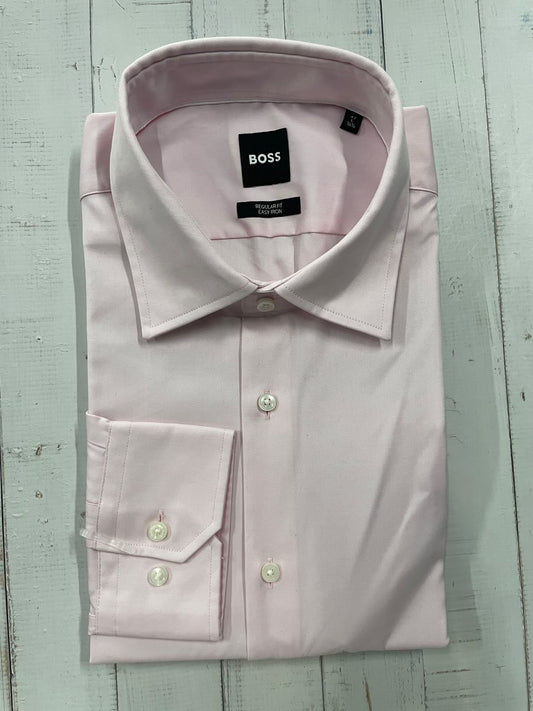 BOSS - Full sleeved regular fit shirt - easy iron