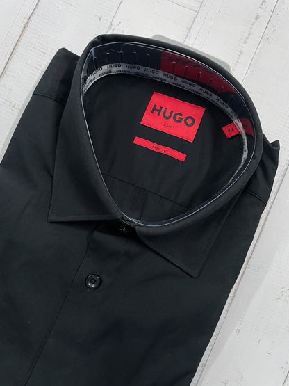 HUGO  - Half Sleeved Slim Fit Shirt - Easy Iron