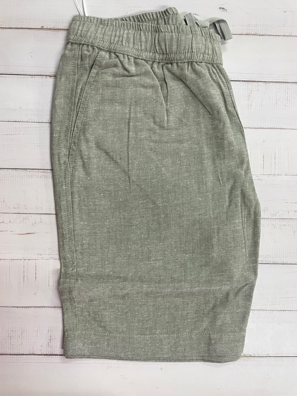 John Devin - Mens Linen Blend Shorts