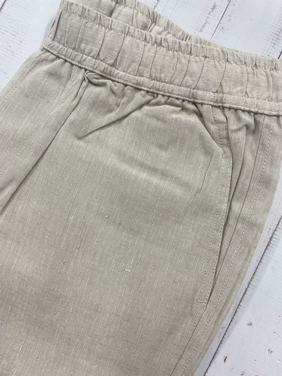 John Devin - Mens Linen Blend Shorts
