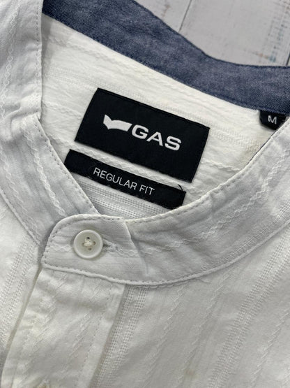 GAS - Linen blend full sleeve regular fit shirt