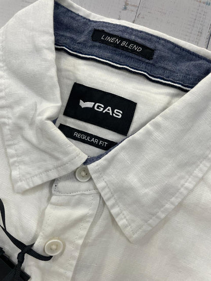 GAS - Linen blend full sleeve regular fit shirt