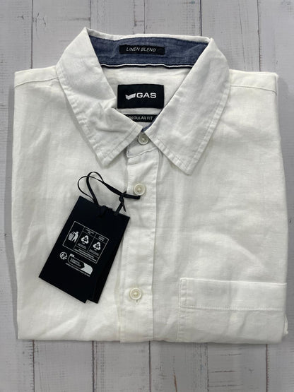 GAS - Linen blend full sleeve regular fit shirt