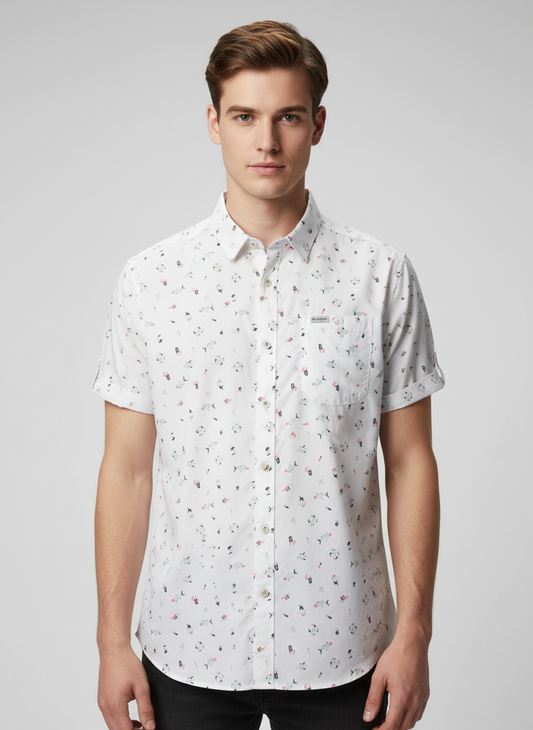 COLUMBIA - Mens Camp Short Sleeve Shirt