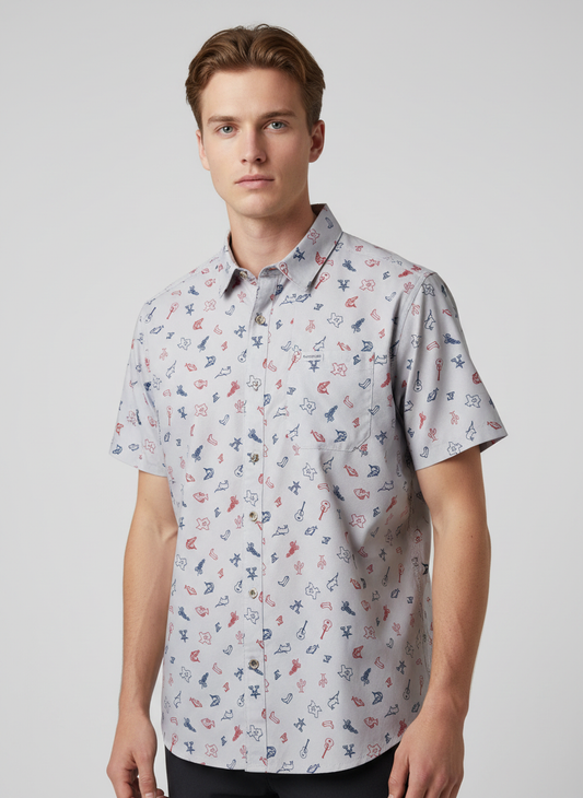 COLUMBIA - Mens Camp Short Sleeve Shirt
