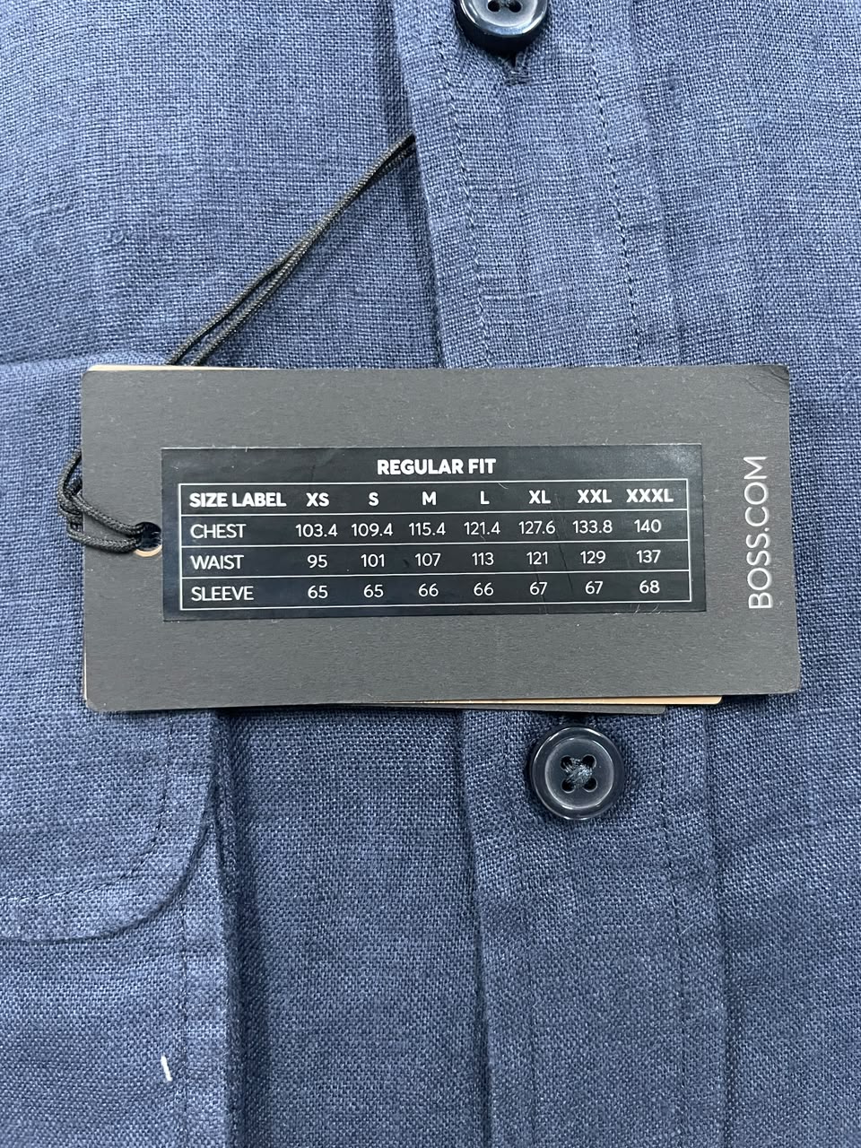 BOSS - Full sleeve linen shirt - Regular Fit