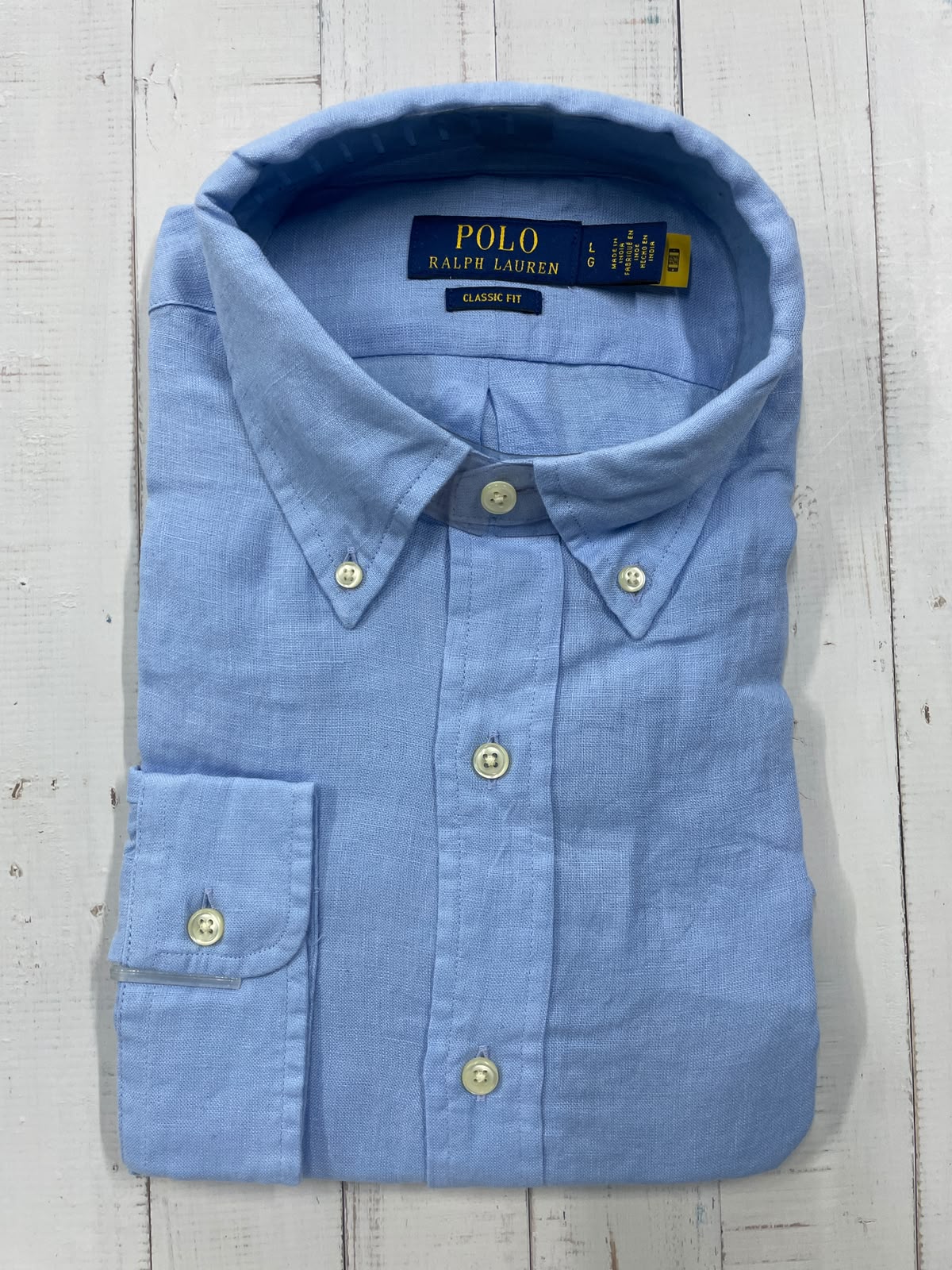 Polo Ralph Lauren - Full sleeve Pure linen shirt - Classic Fit