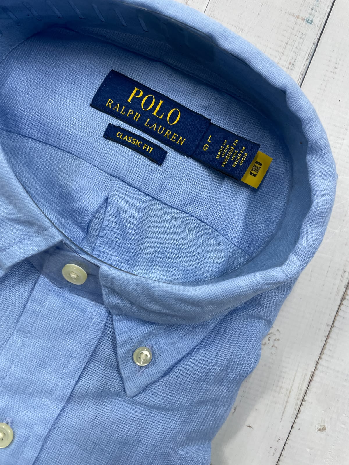 Polo Ralph Lauren - Full sleeve Pure linen shirt - Classic Fit