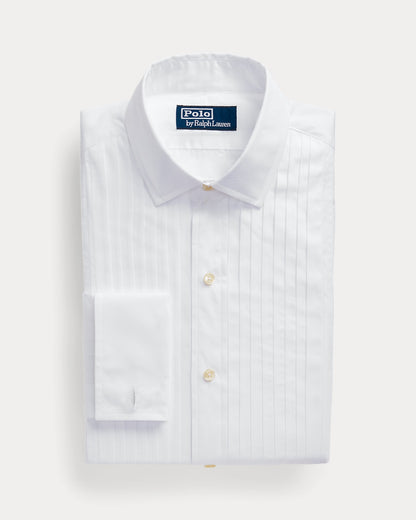 Polo Ralph Lauren - Full sleeve white Tuxedo custom fit shirt