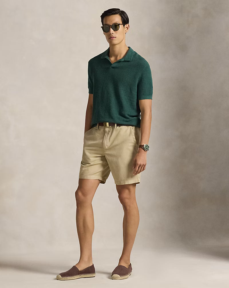 Polo Ralph Lauren - Classic Fit Linen-Cotton Shorts