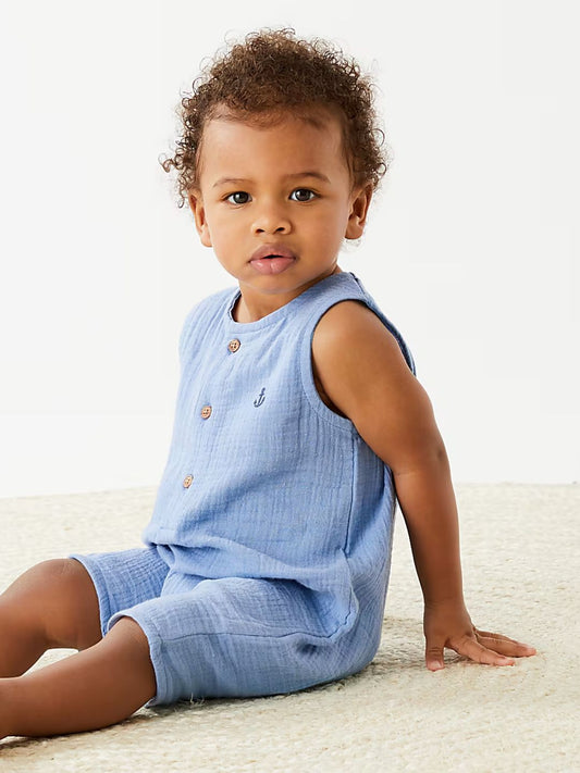 M&S Collection - Pure Cotton Romper